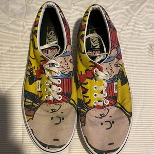 Vans authentic peanuts shoes